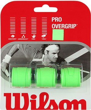 Wilson Pro Overgrips - Lime Green (WRZ4704GR)